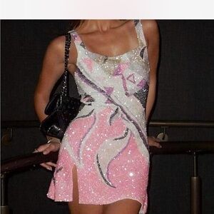 Oceanus Sofia Beaded Sequin Dress size L